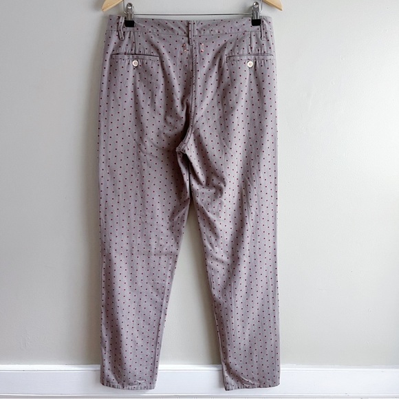 Chinti and Parker Red Star Tapered Leg 100% Cotton Pants in Tan, Size Small‎ - Picture 8 of 11